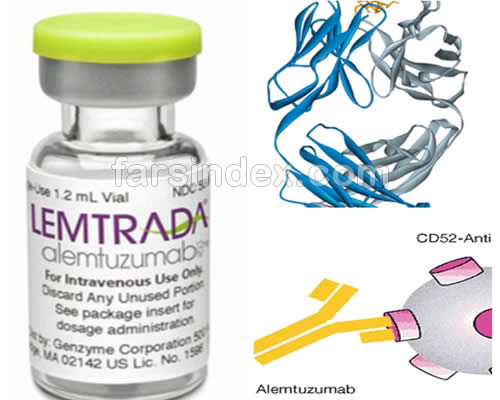 آلمتوزوماب Alemtuzumab / آلمتوزوماب چیست / عوارض آلمتوزوماب / آلمتوزومب / درمان لوسمی / سرطان خون