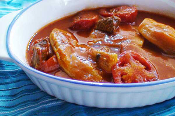 خورشت بادمجان و کدو